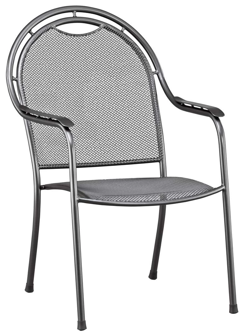 ENGARDEN By KettlerFerrol Stapelbare Tuinstoel Donkergrijs