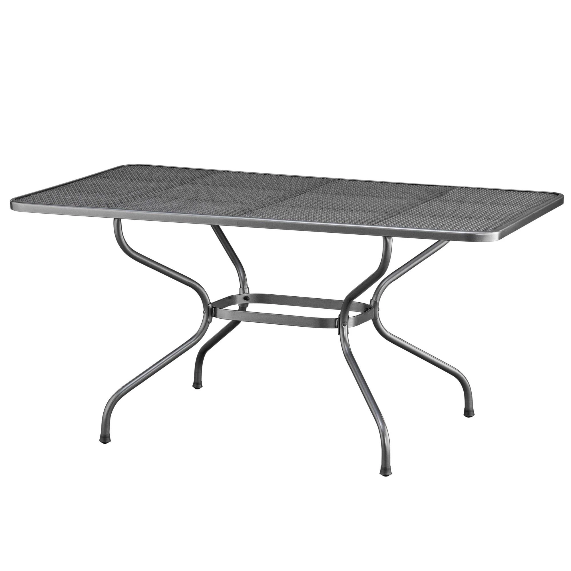 ENGARDEN By Kettlertuintafel Strekmetaal 145 X 90 Antraciet