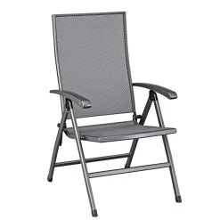 ENGARDEN By KettlerSiero Verstelbare Tuinstoel Antraciet