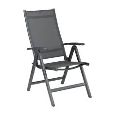 Kettler Easy Verstelbare Tuinstoel Antraciet