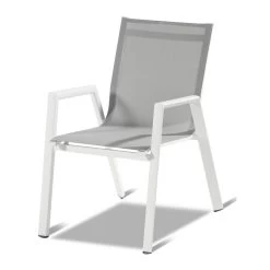 Hartman Aruba Dining Tuinstoel White Grey