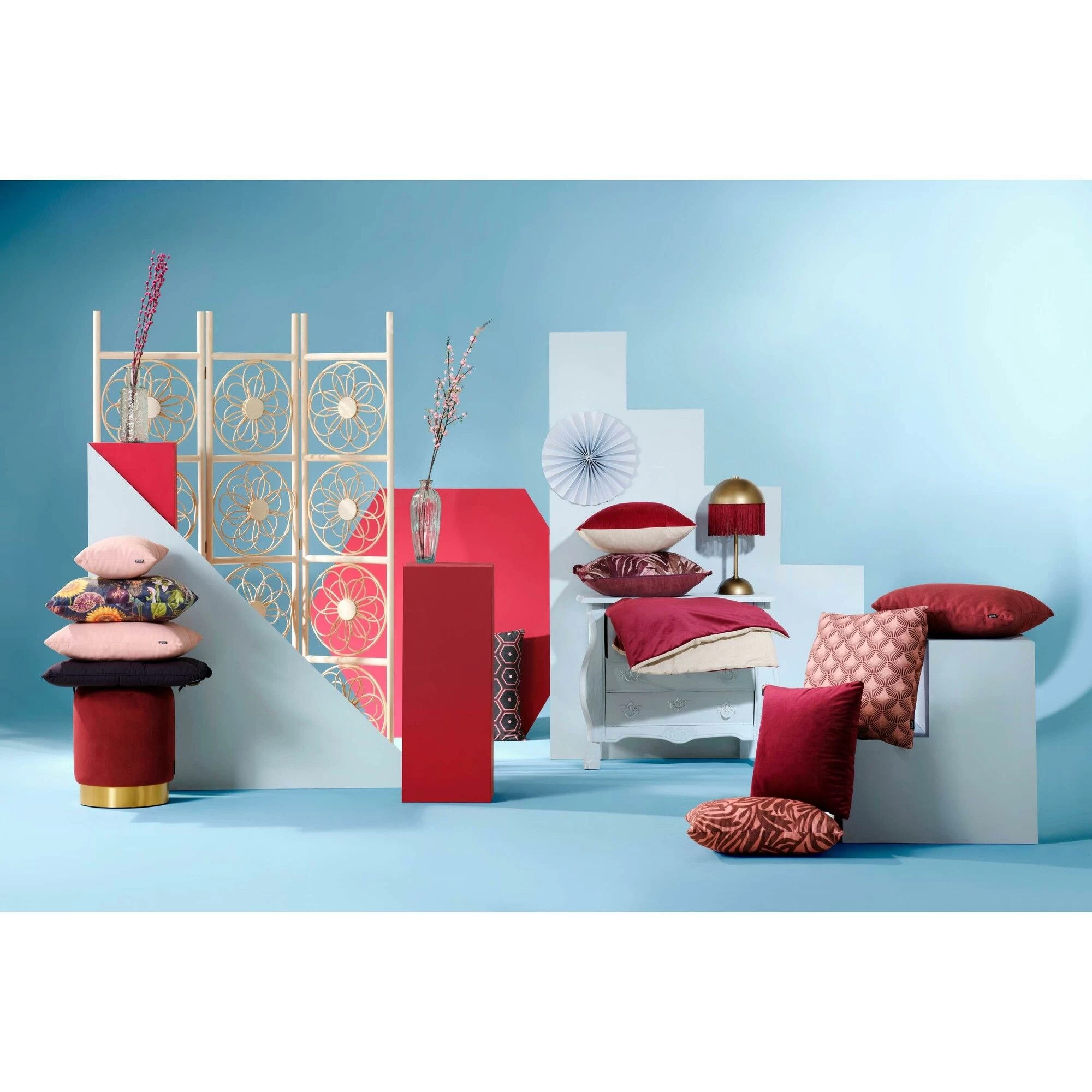 Hartman Sierkussen 45 X 45 Jolie Cassis - Afbeelding 2