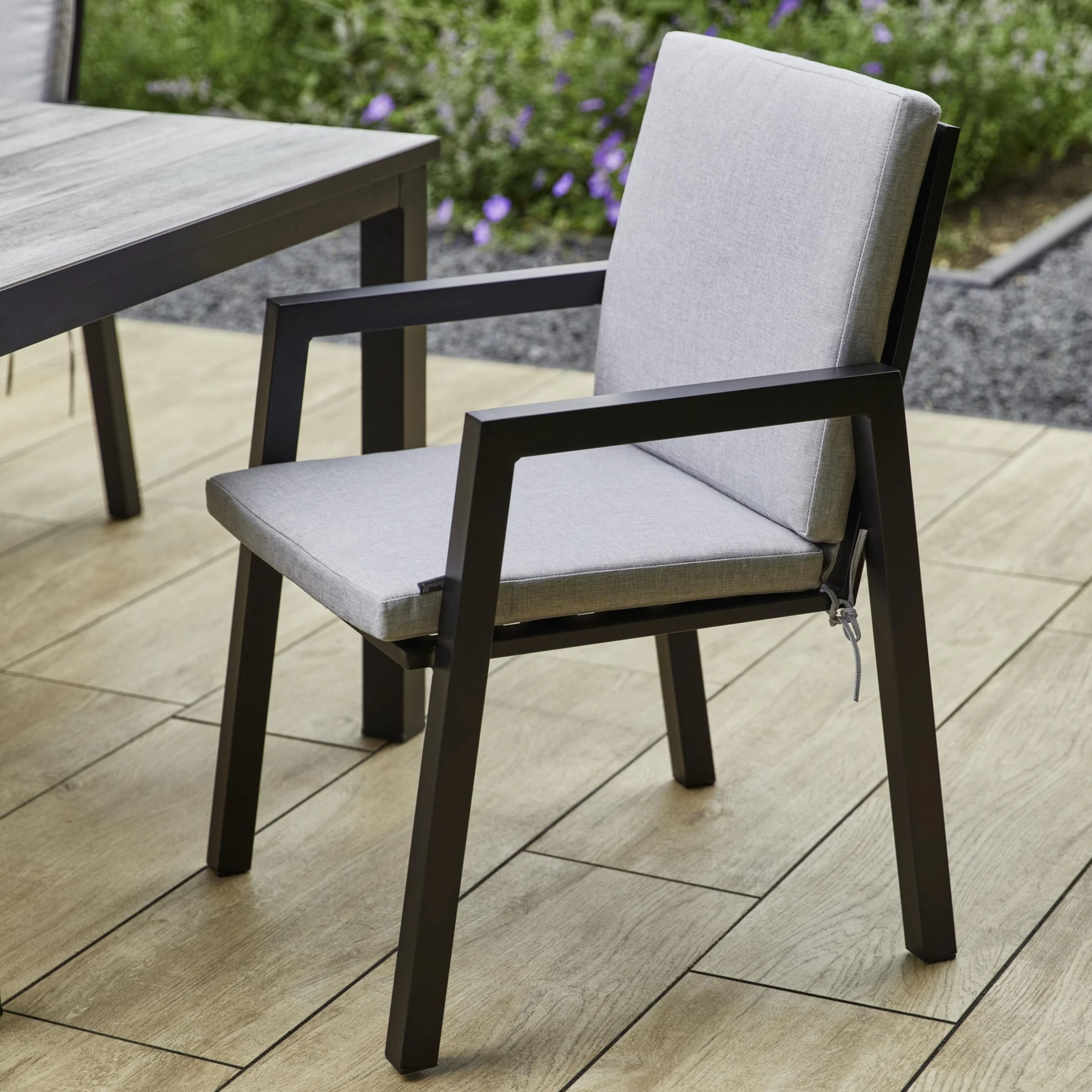 Hartman Ancona Dining Tuinstoel Black - Afbeelding 4