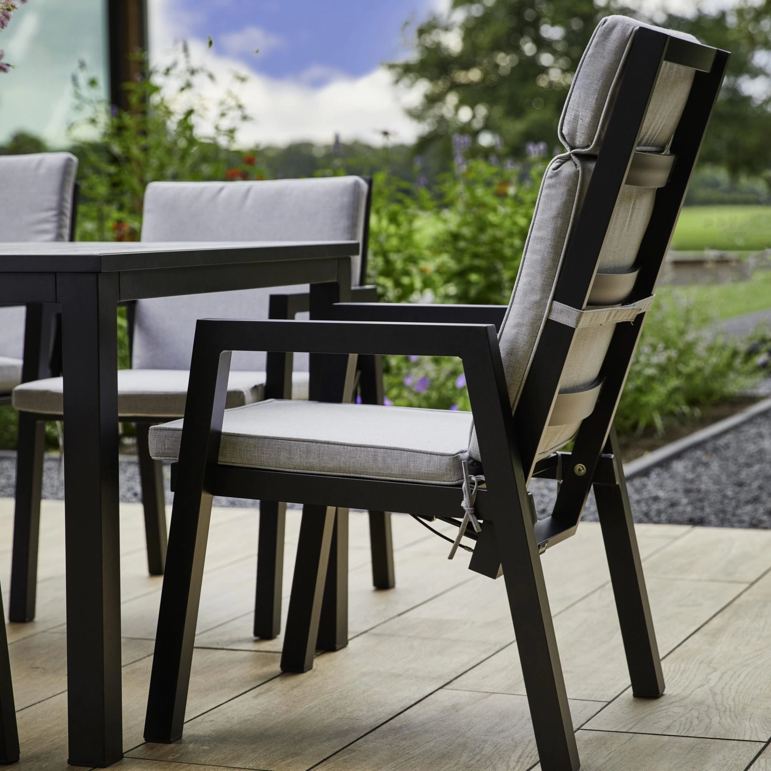 Hartman Ancona Dining Tuinstoel Black - Afbeelding 6