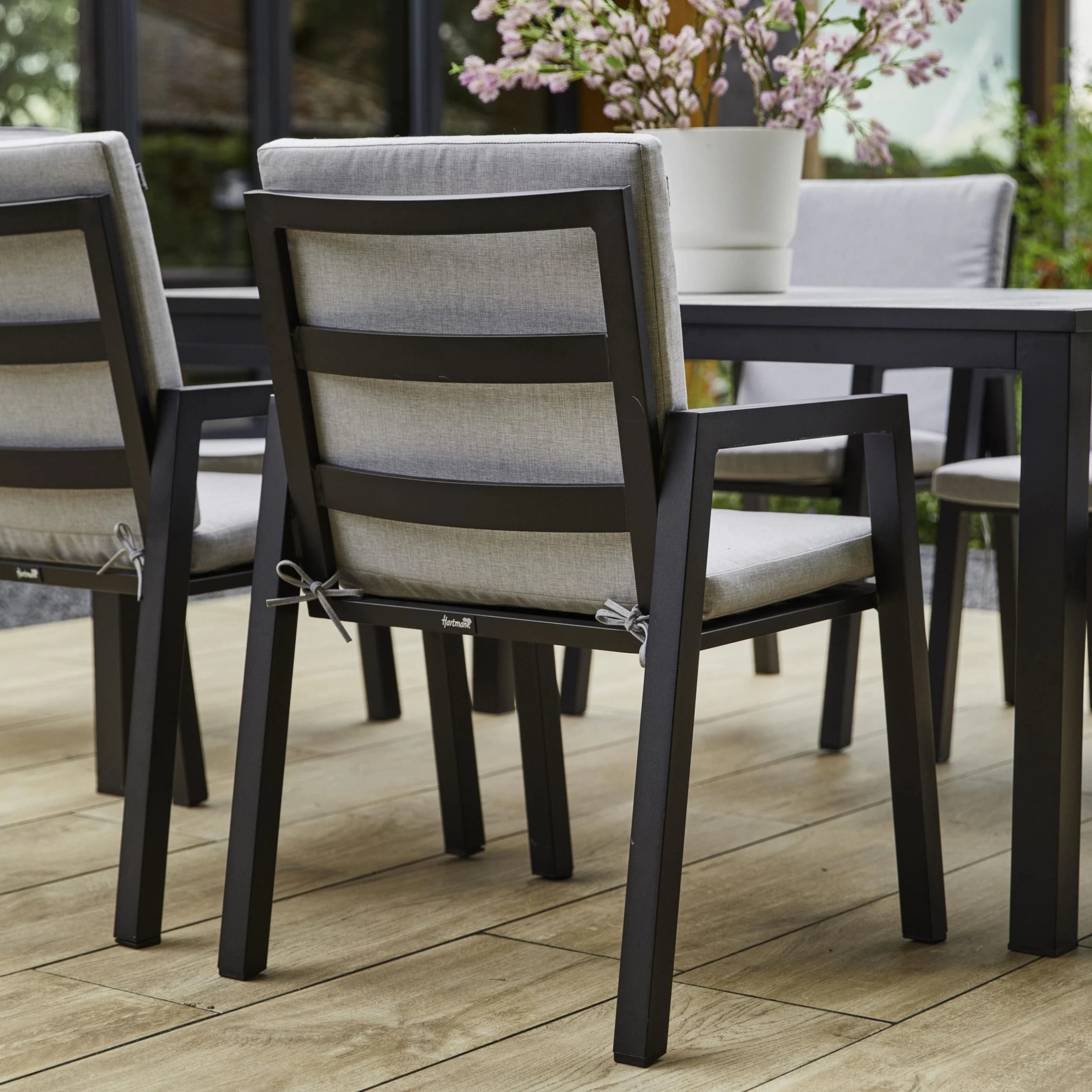 Hartman Ancona Dining Tuinstoel Black - Afbeelding 7