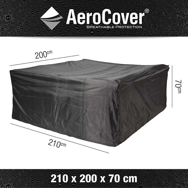 Aerocover Loungesethoes 210 X 200 X 70 Antraciet - Afbeelding 2