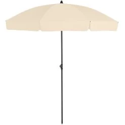 Platinum Aruba Parasol 200 Volant Ecru