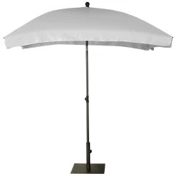 Platinum Aruba Parasol 200 X 130 Light Grey