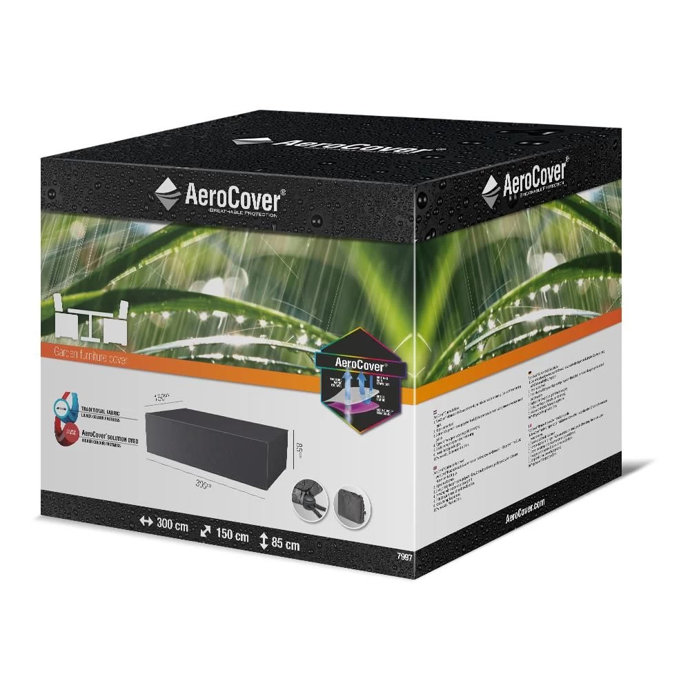 Aerocover Tuinsethoes 300 X 150 X 85 Antraciet - Afbeelding 3