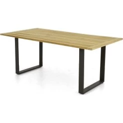 Apple Bee Condor Tuintafel 240 X 95 Black Natural