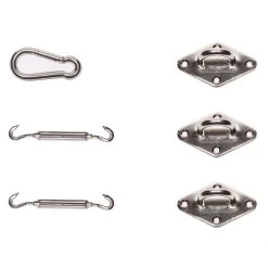 Nesling RVS Bevestiging Set Driehoek