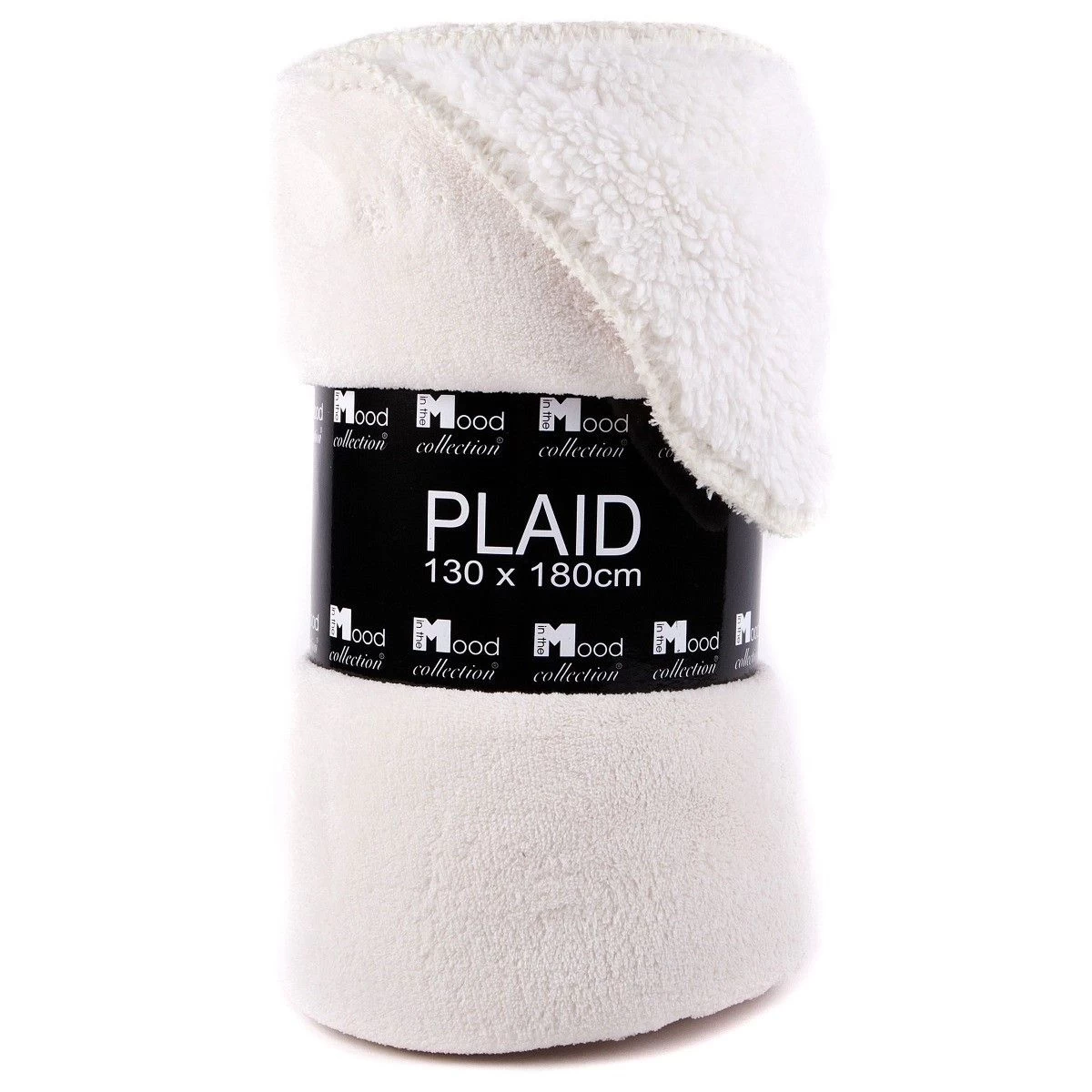 In The MoodAthena Fleece Plaid Wit - Afbeelding 2