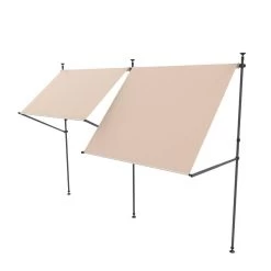 Nesling Flex Frame Balkon Zonnescherm Koppelstuk