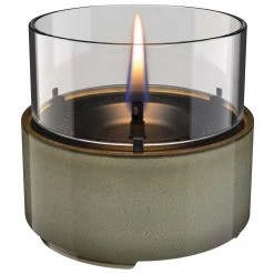 Tenderflame Café 14 Reactive Glass Tafelvuur Green