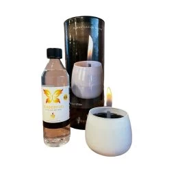 Tenderflame Giftbox Tafelvuur Crocus White