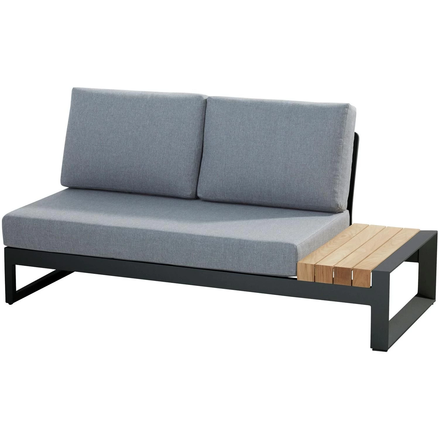 TASTE By 4 SeasonsMatisse Loungeset Anthracite Teak - Afbeelding 2