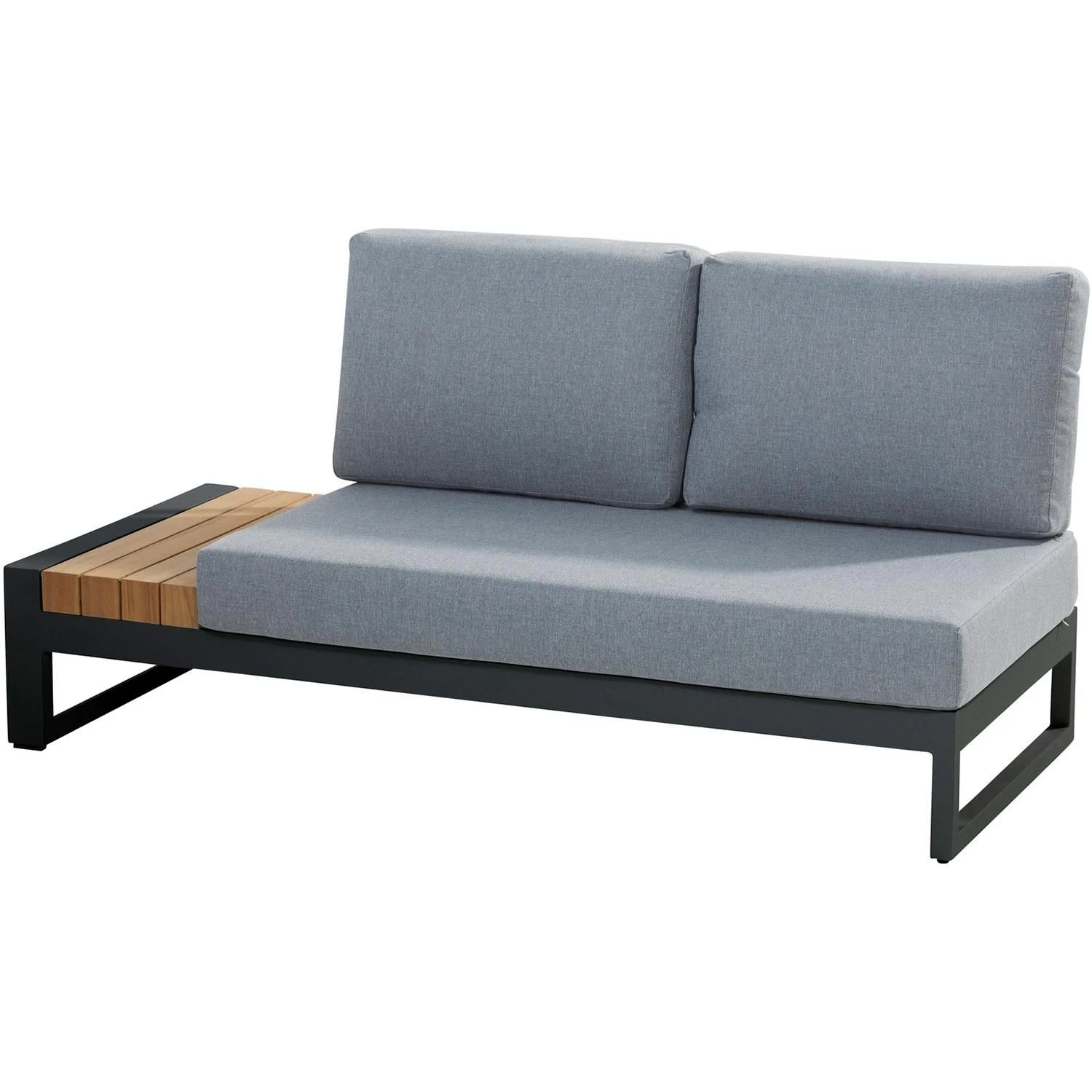 TASTE By 4 SeasonsMatisse Loungeset Anthracite Teak - Afbeelding 3