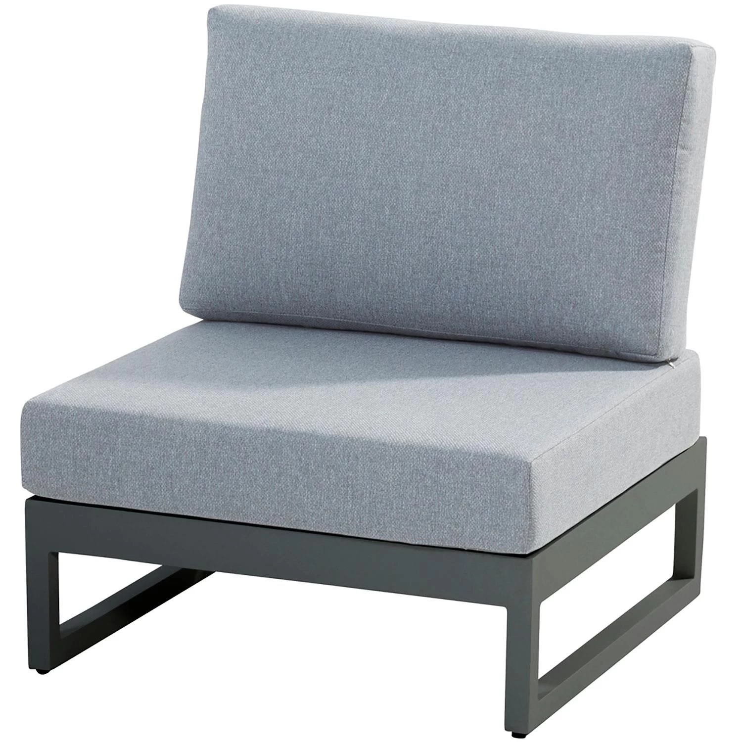 TASTE By 4 SeasonsMatisse Loungeset Anthracite Teak - Afbeelding 4