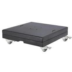 Platinum Modena Parasolvoet 150 Kg Black Grey Polished
