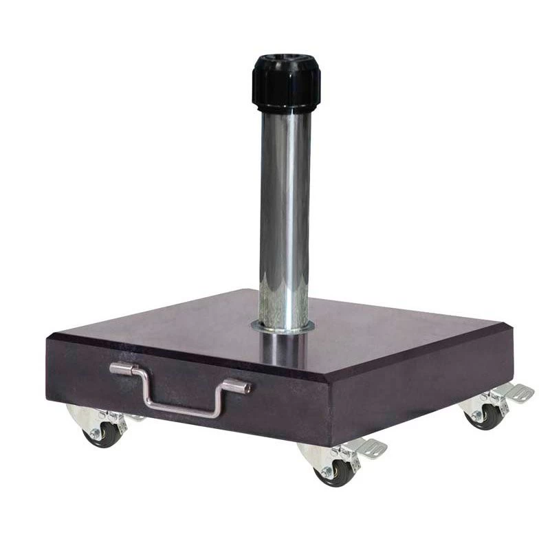 Platinum Rome Parasolvoet 40 Kg Graniet Met Wielen