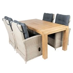 Bardani Roma 180 Atlantic Tuinset Teak Mexican Sand