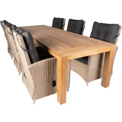 Bardani Roma 300 Atlantic Tuinset Teak Mexican Sand