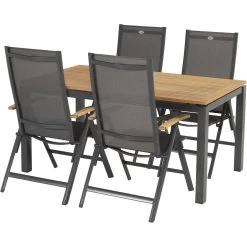Hartman Sonata 160 Aruba Verstelbaar Tuinset Xerix Teak