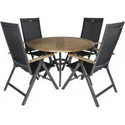 Hartman South Wales 120 Aruba Verstelbaar Tuinset Xerix Teak