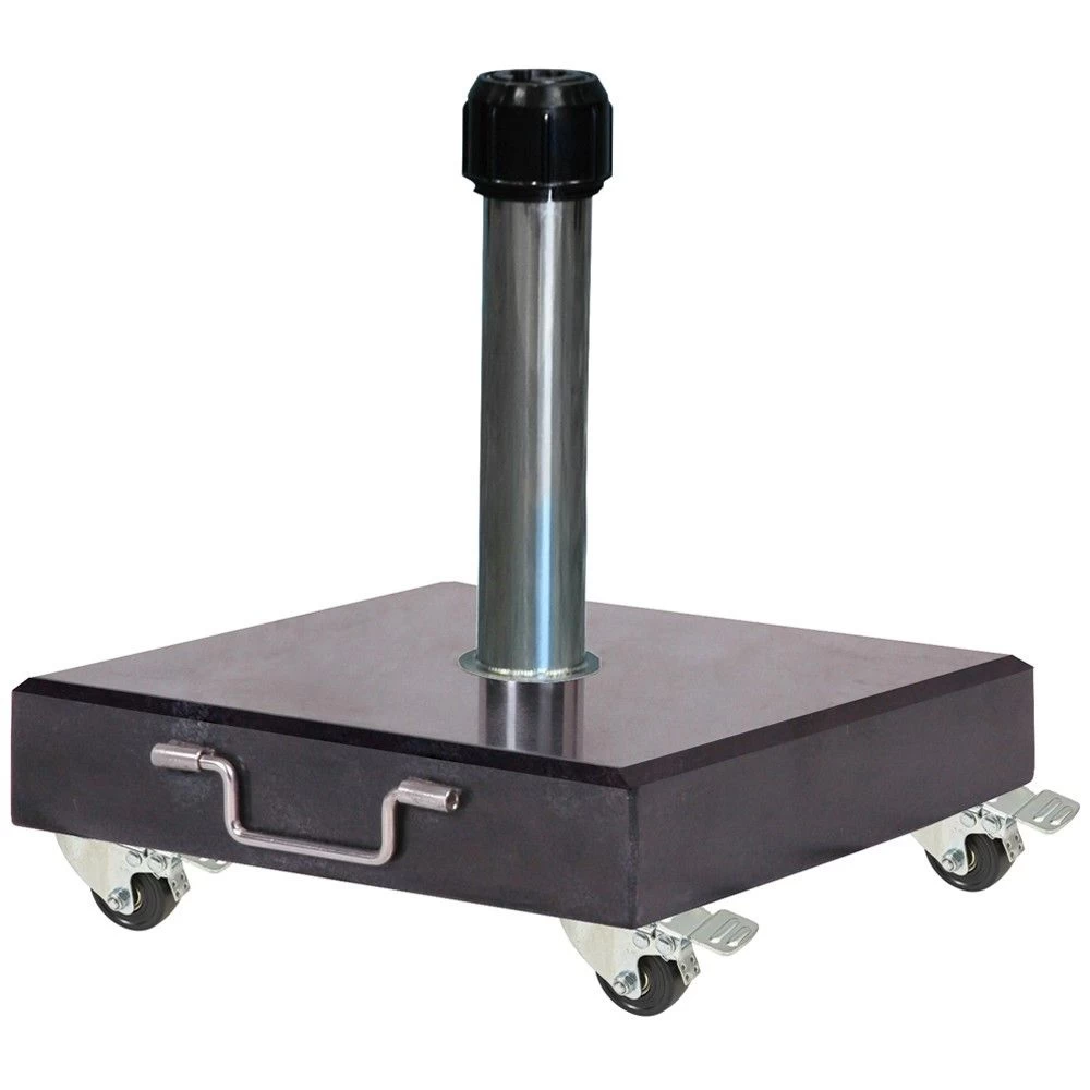 Platinum Rome Parasolvoet 60 Kg Met Zwenkwielen