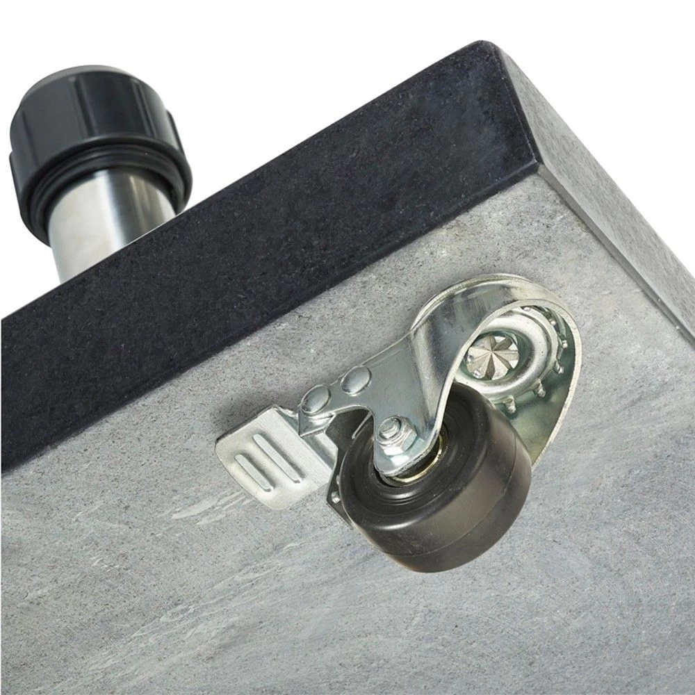 Platinum Rome Parasolvoet 60 Kg Met Zwenkwielen - Afbeelding 2