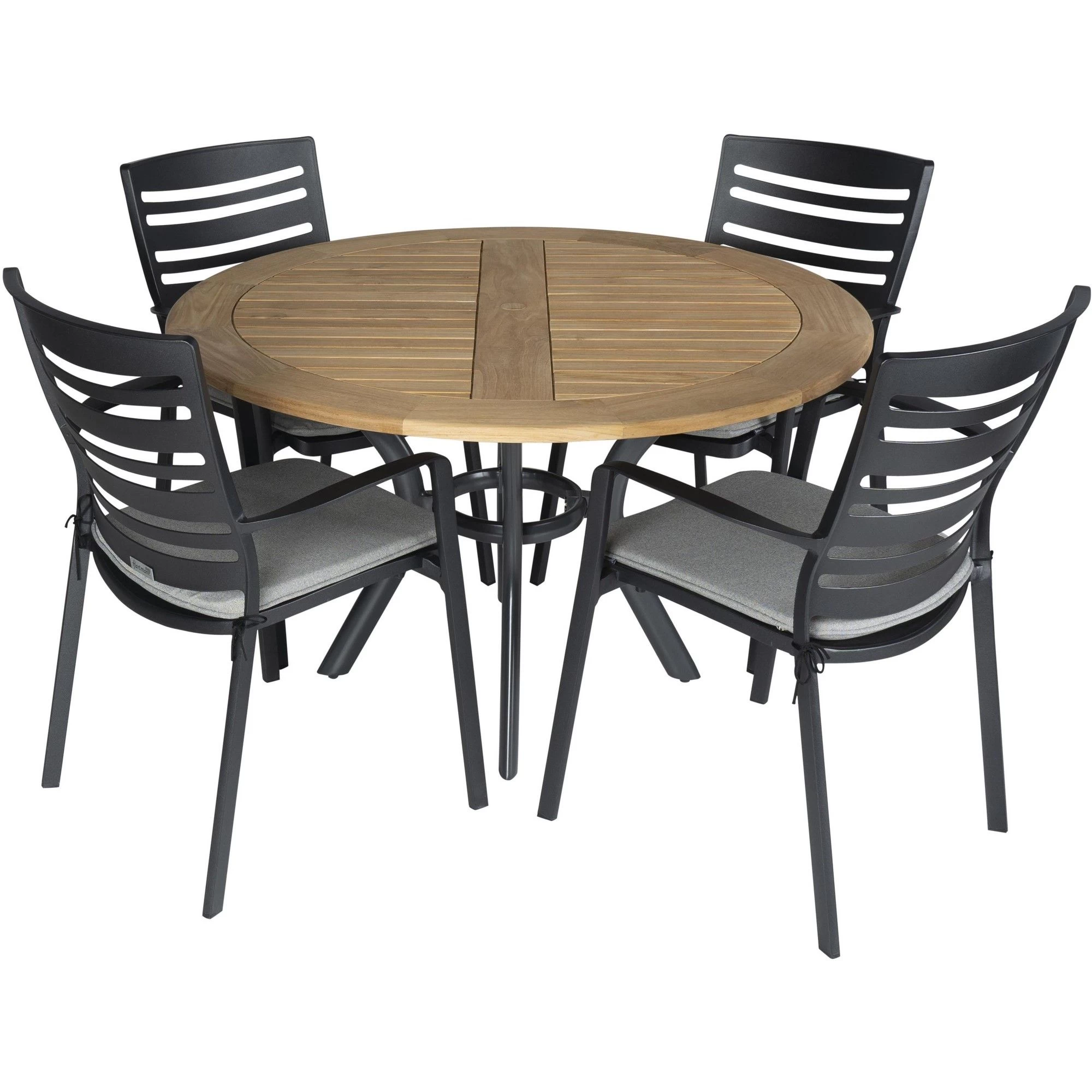 Hartman South Wales 120 Alexander Tuinset Xertix Teak Antraciet