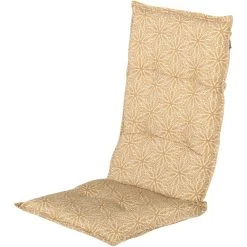 Hartman Tuinkussen Hoge Rug Fleur Yellow